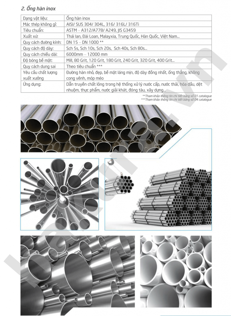 Catalogue thông số kỹ thuật ống inox phi 19 dày 0.8mm-hakura.vn-ảnh 1