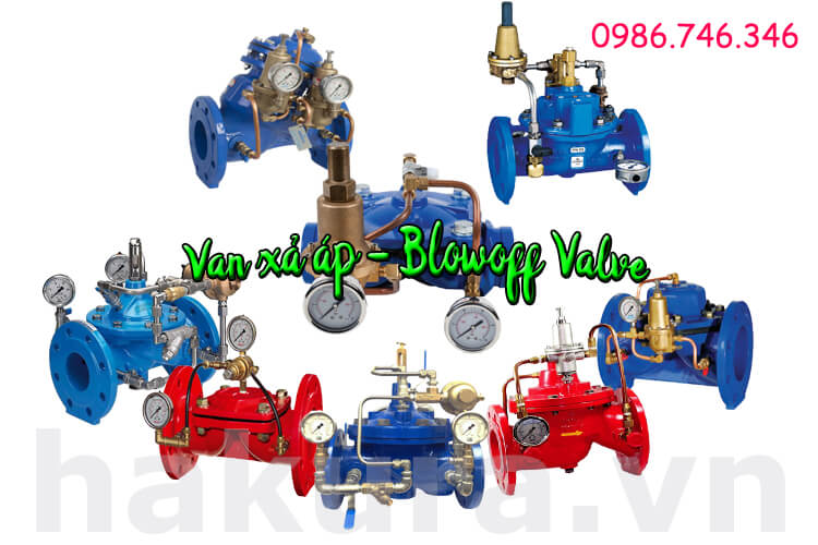 Khái niệm van xả áp blowoff valve - hakura.vn