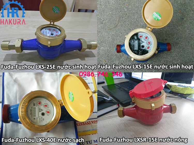 Đồng hồ đo nước Fuda-Fuzhou Trung Quốc cho các công trình nhà máy, khu công nghiệp