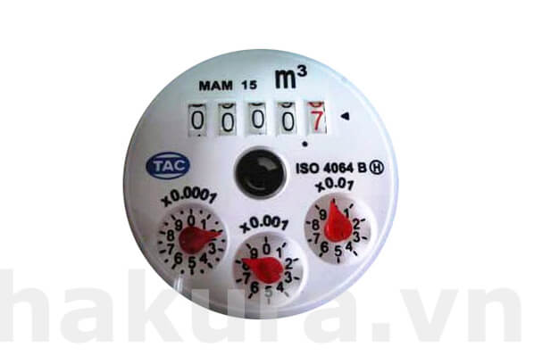 Bộ đếm của đồng hồ đo lưu lượng nước - hakura.vn