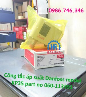 Công tắc áp suất Danfoss model KP35 part no 060-113391
