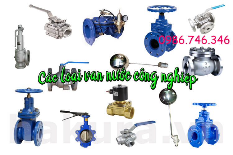 Các vật tư van nước valve công nghiệp - hakura.vn