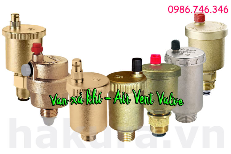 Khái niệm van xả khí air vent valve - hakura.vn