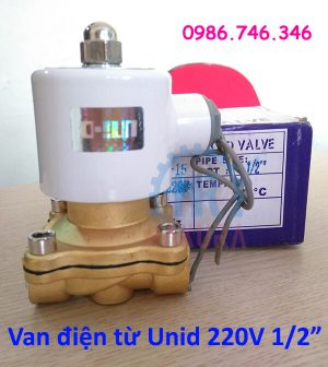 Van điện từ Unid 220V 1/2 inch - hakura.vn