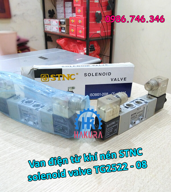 Van điện từ khí nén STNC solenoid valve TG2522-08
